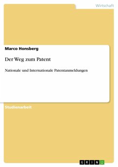 Der Weg zum Patent (eBook, ePUB) - Honsberg, Marco