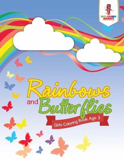 Rainbows and Butterflies - Coloring Bandit