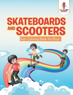 Skateboards and Scooters - Coloring Bandit