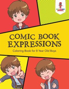 Comic Book Expressions - Coloring Bandit
