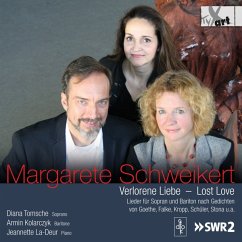 Cover Verlorene Liebe-Lieder Für Sopran & Bariton