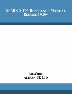 SPARK 2014 Reference Manual - Adacore; Altran Uk Ltd