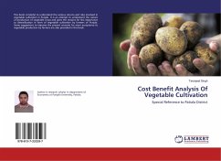 Cost Benefit Analysis Of Vegetable Cultivation - Singh, Taranjeet
