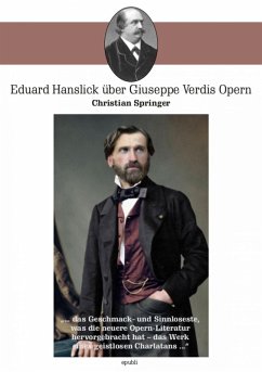 Cover Eduard Hanslick über Giuseppe Verdis Opern (eBook, ePUB)