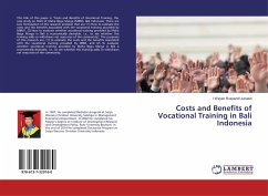 Costs and Benefits of Vocational Training in Bali Indonesia