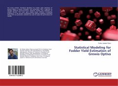 Statistical Modeling for Fodder Yield Estimation of Grewia Optiva