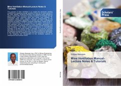 Mine Ventilation Manual-Lecture Notes & Tutorials - MASSAWE, ANTIPAS