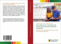 O/a ledor/a em situações de prova em tinta para pessoas cegas(PC) - Maria de Arruda Santiago Guimarães, Zuleide