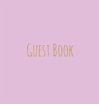 Wedding Guest Book, Bride and Groom, Special Occasion, Comments, Gifts, Well Wish's, Wedding Signing Book, Pink and Gold (Hardback)