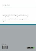 Ebay's approach towards organisational learning (eBook, ePUB) - Müller, Christoph