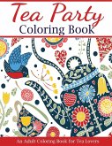 Tea Party Coloring Book