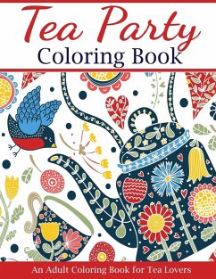 Tea Party Coloring Book - Creative Coloring