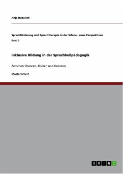 Inklusive Bildung in der Sprachheilpädagogik (eBook, ePUB)