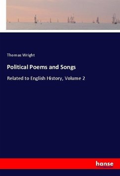 Political Poems and Songs - Wright, Thomas