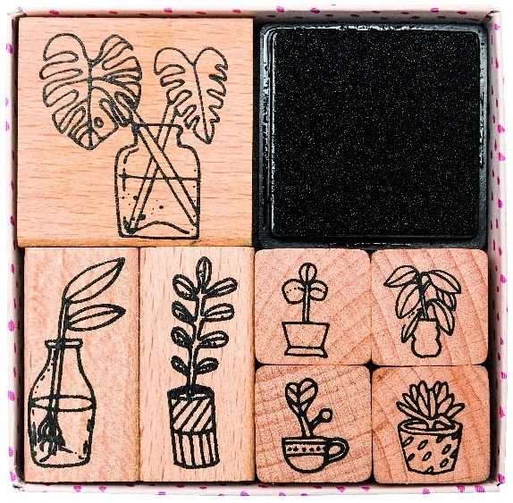 Stempelset, Hygge, Plants Stempelset, Hygge, Plants