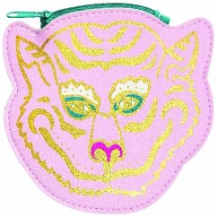 Cover Geldbeutel, Tiger, Rosa