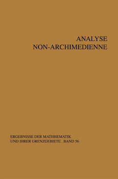 Analyse non-archimedienne