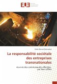 La responsabilité sociétale des entreprises transnationales