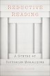 Reductive Reading (eBook, ePUB) - Bild 1