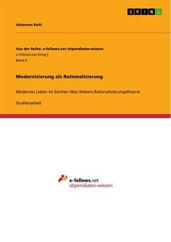 Modernisierung als Rationalisierung (eBook, ePUB)