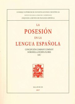 La posesión en la lengua española - Company Company, Concepción