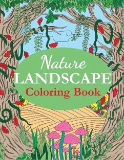 Nature Landscape Coloring Book - Creative Coloring