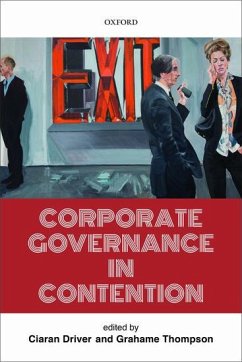 Corporate Governance in Contention