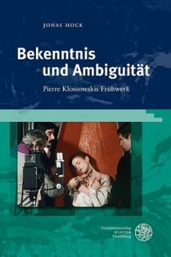 Bekenntnis und Ambiguität - Hock, Jonas