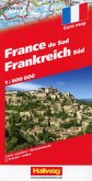 Hallwag Straßenkarte Frankreich Süd 1:600 000