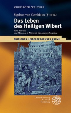 Cover Sigebert von Gembloux ( 1112): Das Leben des Heiligen Wibert
