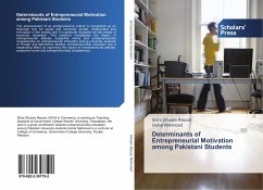 Determinants of Entrepreneurial Motivation among Pakistani Students - Ghulam Rasool, Sidra;Mahmood, Gohar