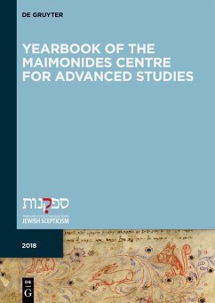 Yearbook of the Maimonides Centre for Advanced Studies. 2018