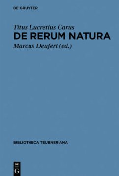 De rerum natura Libri VI - De rerum natura