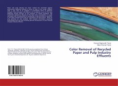 Color Removal of Recycled Paper and Pulp Industry Effluents - Thorat, Pramod Raghunath;Thorat, Nilam Pramod