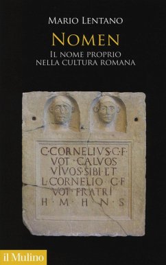 Cover Nomen. Il nome proprio nella cultura romana