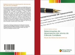 Determinantes do desempenho dos alunos de Ciências Contábeis - Santana de Souza, Emerson