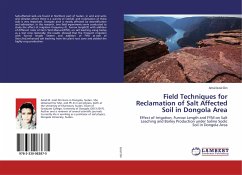 Field Techniques for Reclamation of Salt Affected Soil in Dongola Area - Izzel Din, Amal