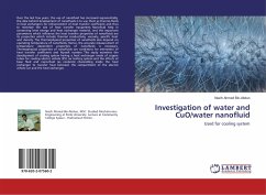 Investigation of water and CuO/water nanofluid