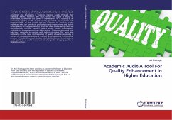 Academic Audit-A Tool For Quality Enhancement in Higher Education