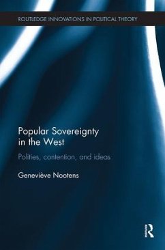 Popular Sovereignty in the West - Nootens, Geneviève