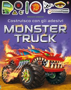 Cover Monster truck. Con adesivi