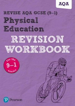 Cover Pearson REVISE AQA GCSE Physical Education Revision Workbook: For 2025 and 2026 assessments and exams