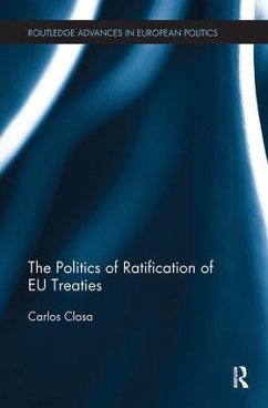 Cover The Politics of Ratification of EU Treaties