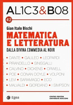 Cover Matematica e letteratura. Dalla Divina Commedia al noir