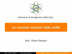 Cover Le reazioni nucleari nelle stelle (fixed-layout eBook, ePUB)