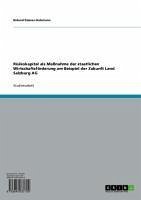 Risikokapital als Maßnahme der staatlichen Wirtschaftsförderung am Beispiel der Zukunft Land Salzburg AG (eBook, ePUB) - Steiner-Holzmann, Roland