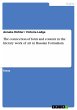 The connection of form and content in... - Bild 1