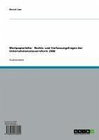 Wertpapierleihe - Rechts- und Verfassungsfragen der Unternehmenssteuerreform 2008 (eBook, ePUB)