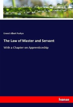 The Law of Master and Servant