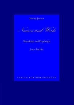 Namen und Werke 9 (eBook, ePUB) - Jantzen, Hinrich